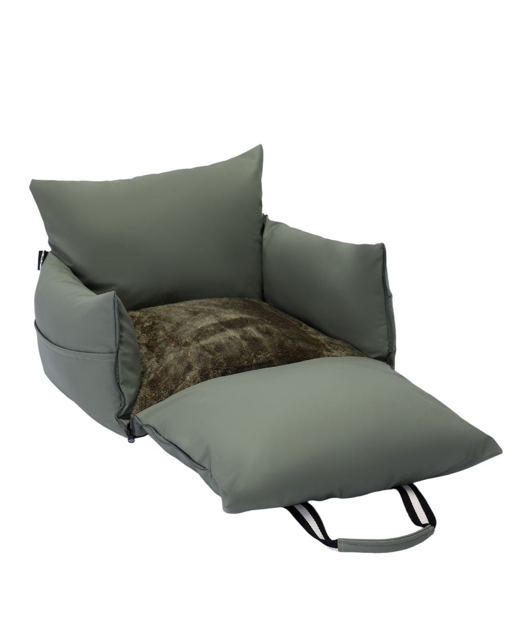Cocon Nomade vert sauge ouvert