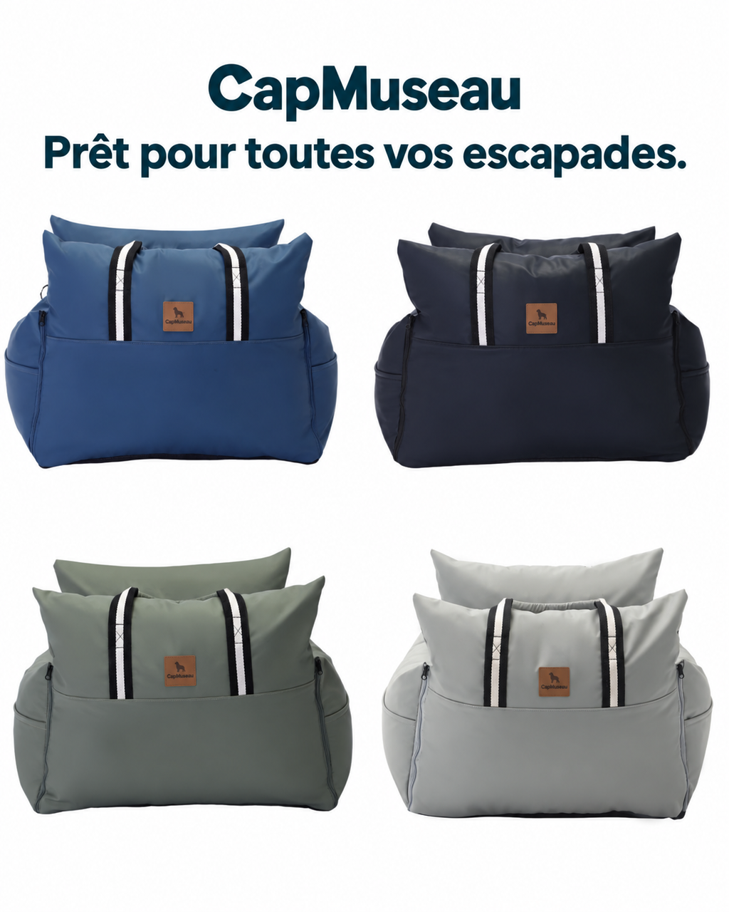Panier de voyage refermé
