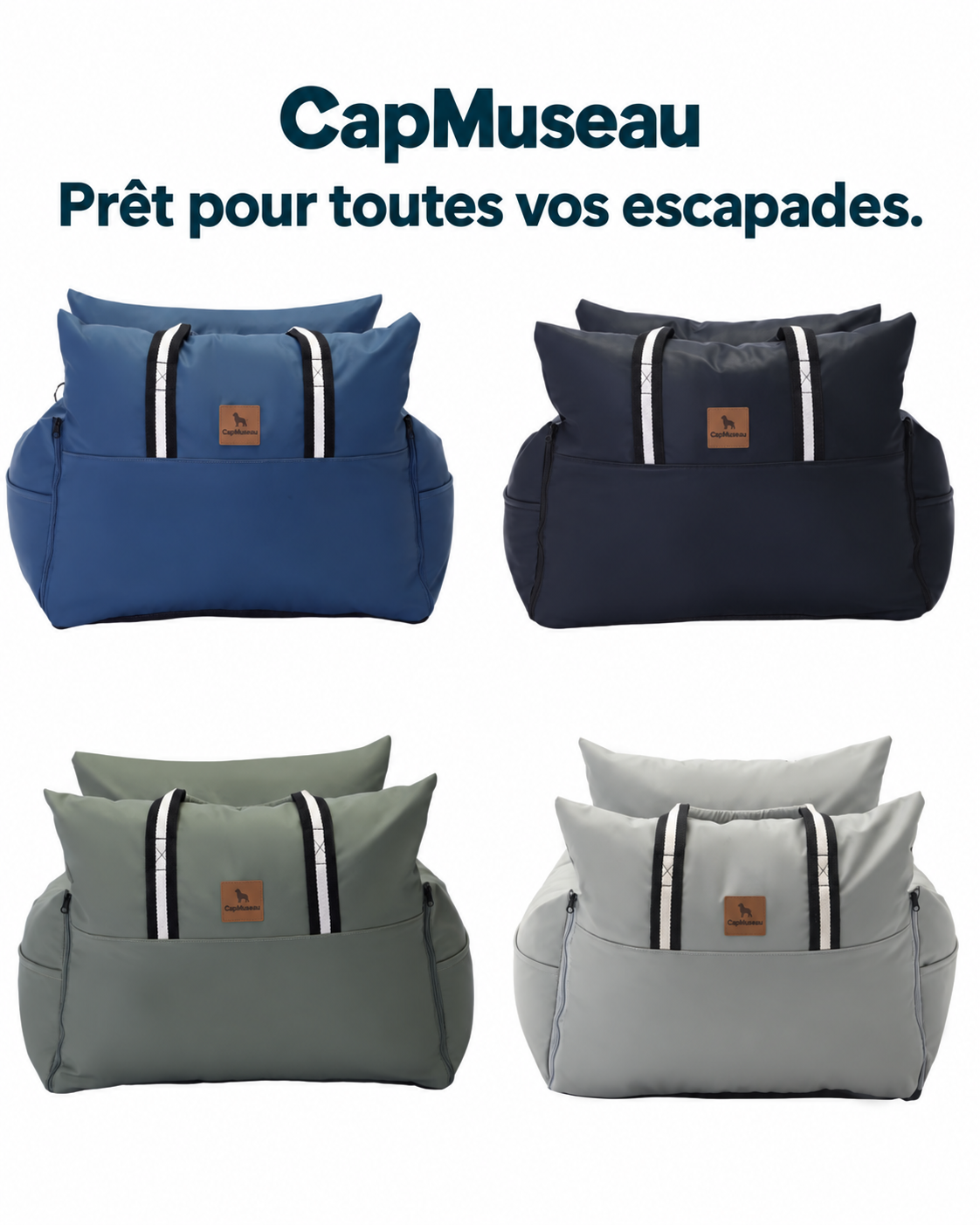 Panier de voyage refermé
