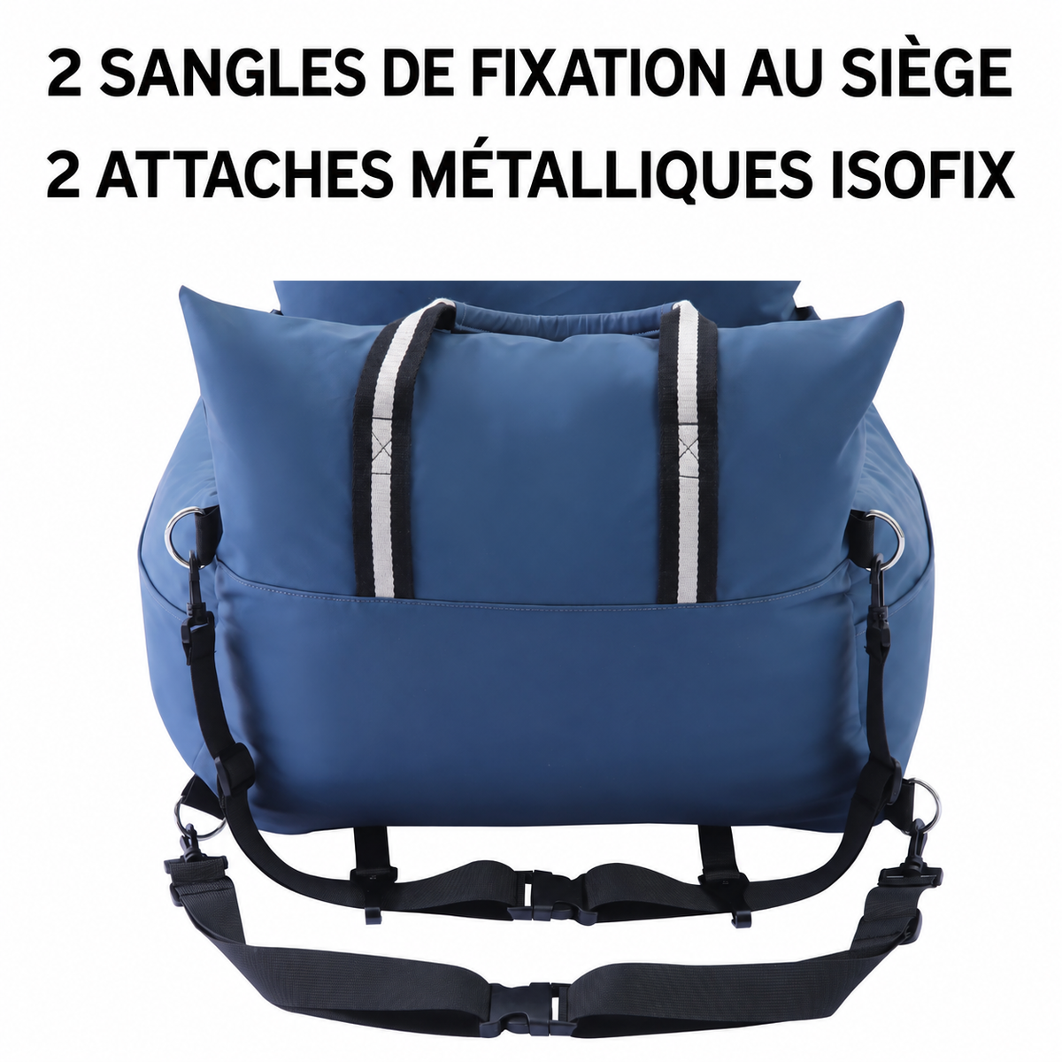 Deux sangles de siège