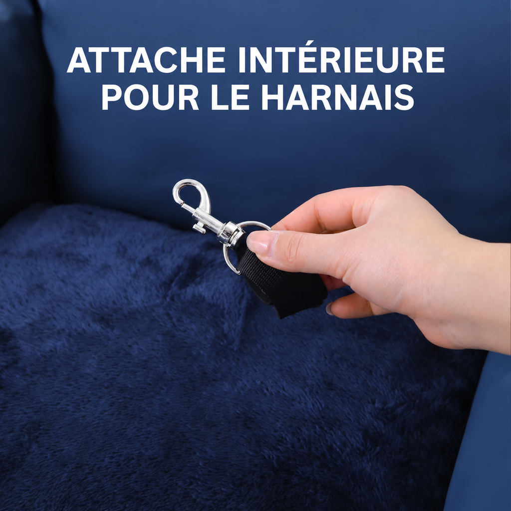 Attache intérieure pour le harnais