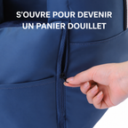 Ouverture zippée du panier