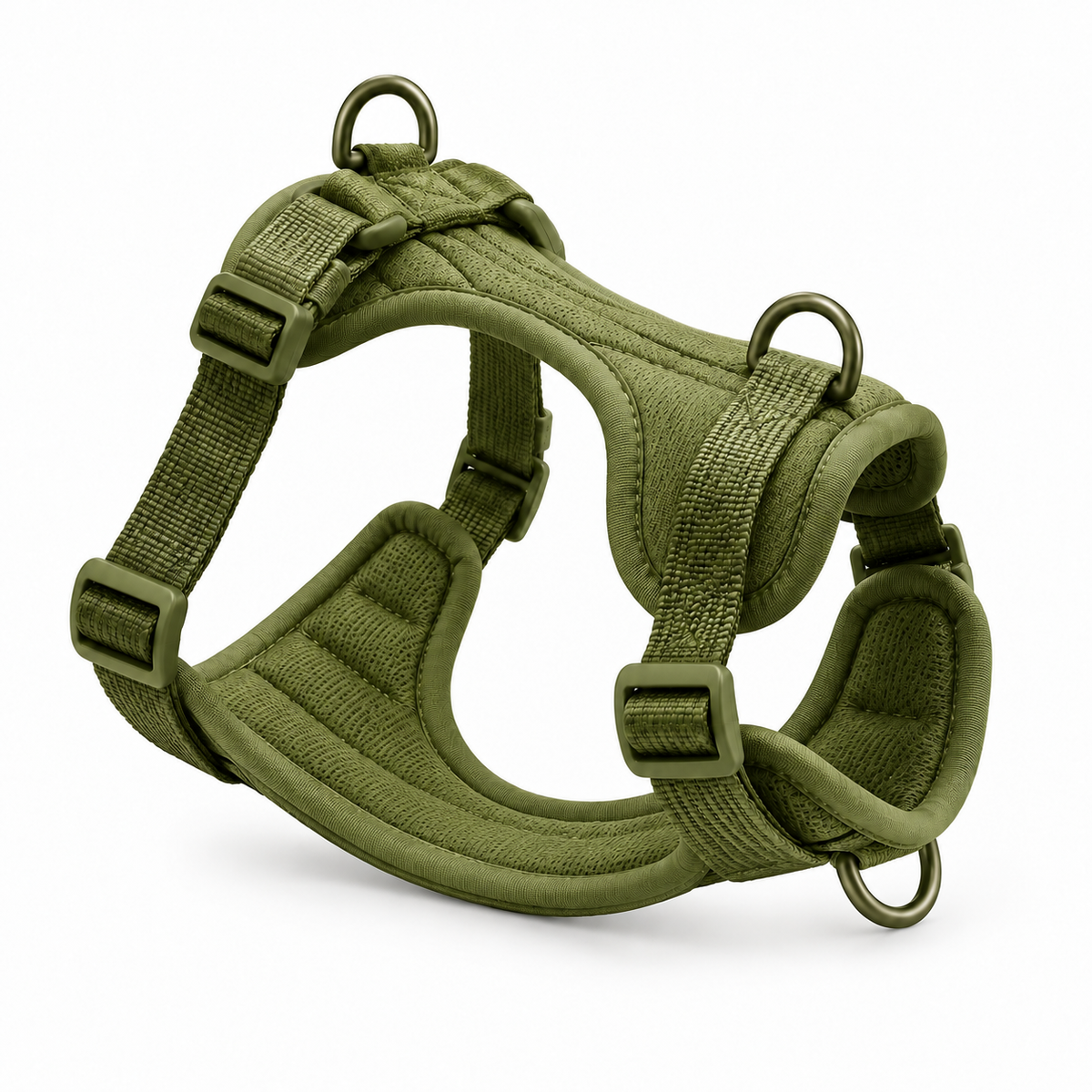 Harnais Promenade — Vert olive